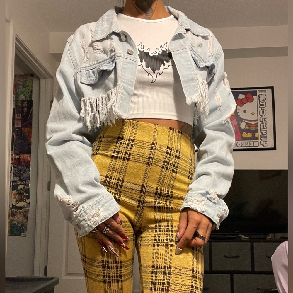 American Bazi Mini Jean Jacket